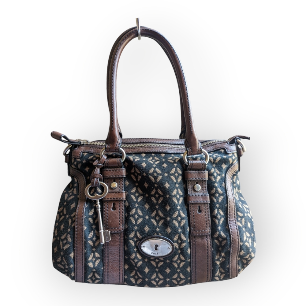 Fossil Signature Maddox Satchel